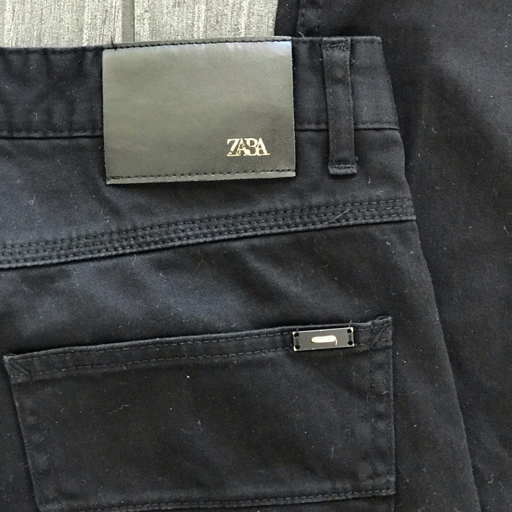 Men’s Zara Black Jeans Stretch Skinny Fit Pants - Picture 6 of 6